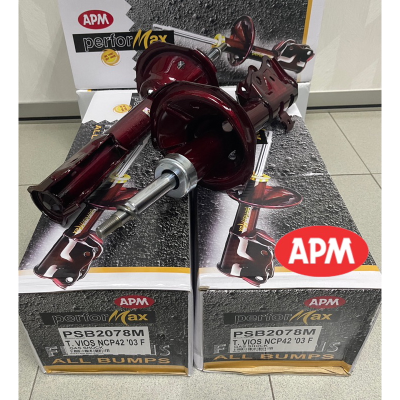 Apm perforMax Toyota Vios NCP42 03 07 gas shock absorber front set