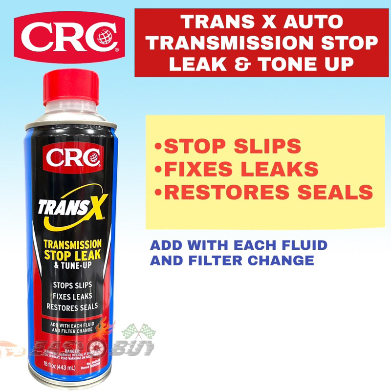 CRC TRANS X K&W TransX Automatic Auto Transmission Treatment Stop Leak