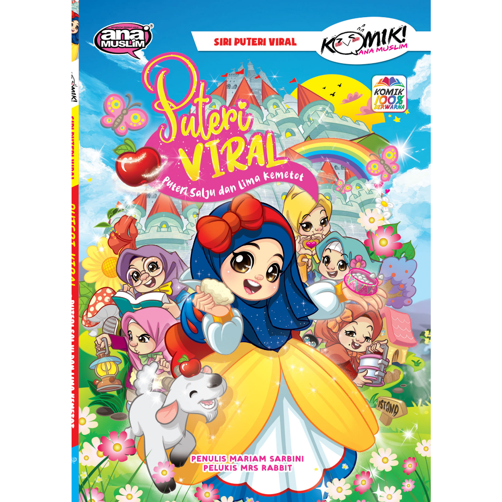 Puteri Viral - Puteri Salju Dan Lima Kemetot Buku Cerita Ana Muslim ...