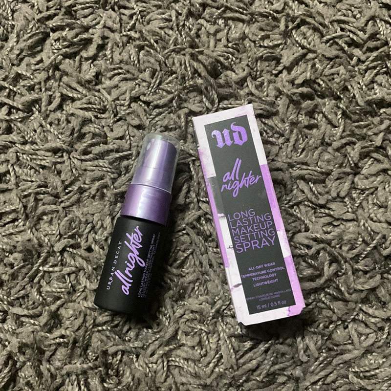 READY STOCK URBAN DECAY All Nighter Waterproof Makeup Setting Spray ...