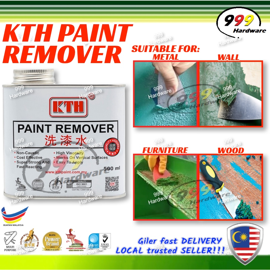 999 KTH PAINT REMOVER 洗漆水 / STEEL METAL WOOD / KTH KELUAR CAT UNTUK BESI, KAYU / IRON PAINT