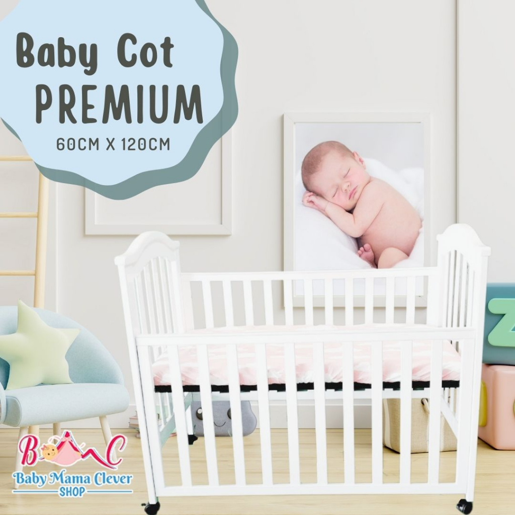 white baby cot katil baby putih katil bayi full set baby cot katil baby