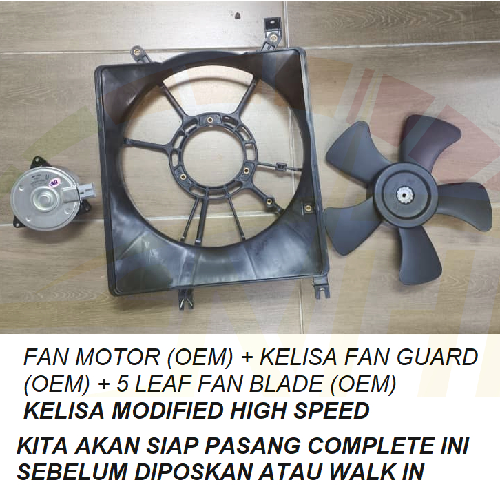 PERODUA KELISA KENARI AIR COND RADIATOR FAN MOTOR MODIFY LAGI BEST