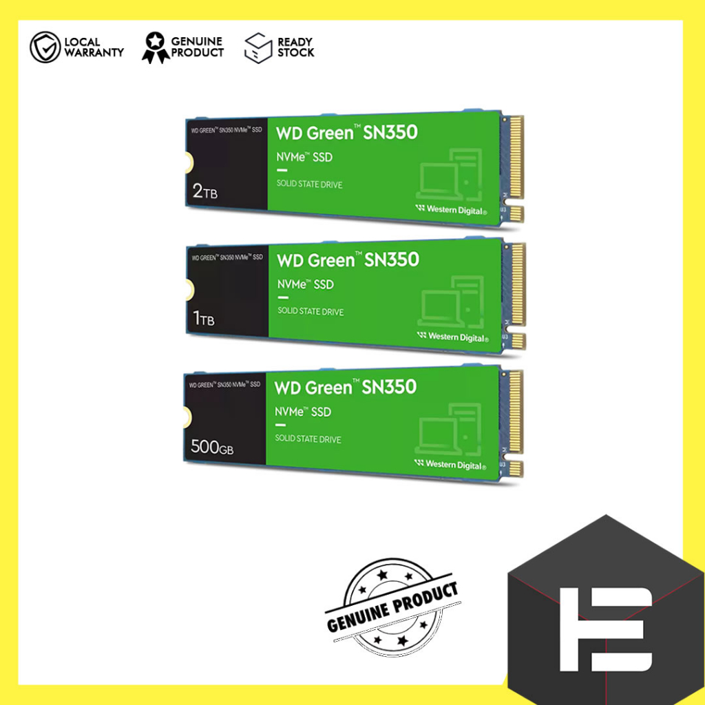 SSD WESTERN DIGITAL GREEN SN350, 250GB M.2 PCIe NVME