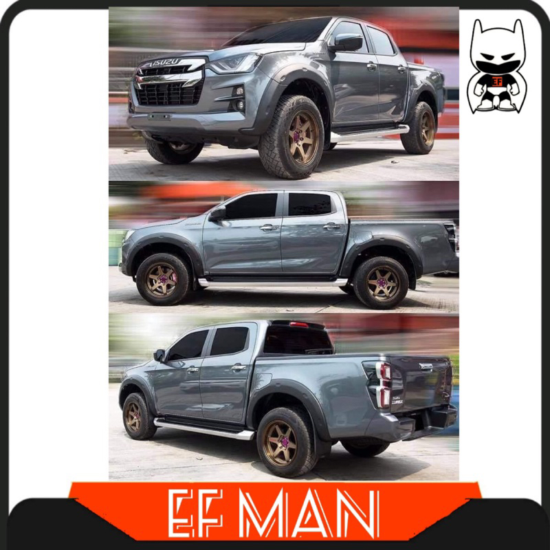 🇹🇭 THAILAND ISUZU D-MAX NEW 2021-2023 FENDER ARCH V1 OEM DESIGN SKIRT ...