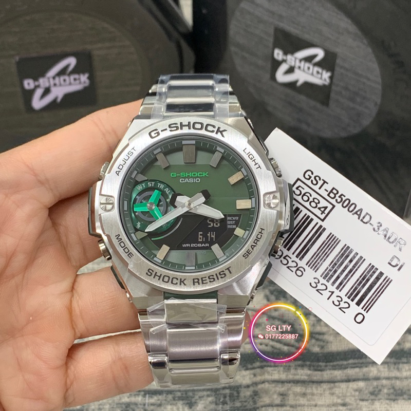 100% ORIGINAL CASIO G-SHOCK GST-B500AD-3A/GST-B500D-1A1/GST-B500D-1A G ...