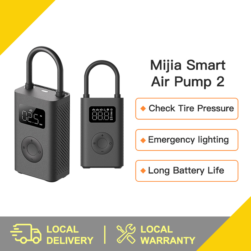 【New】 Xiaomi Mijia Portable Electric Air Pump 1S Smart Digital Tire