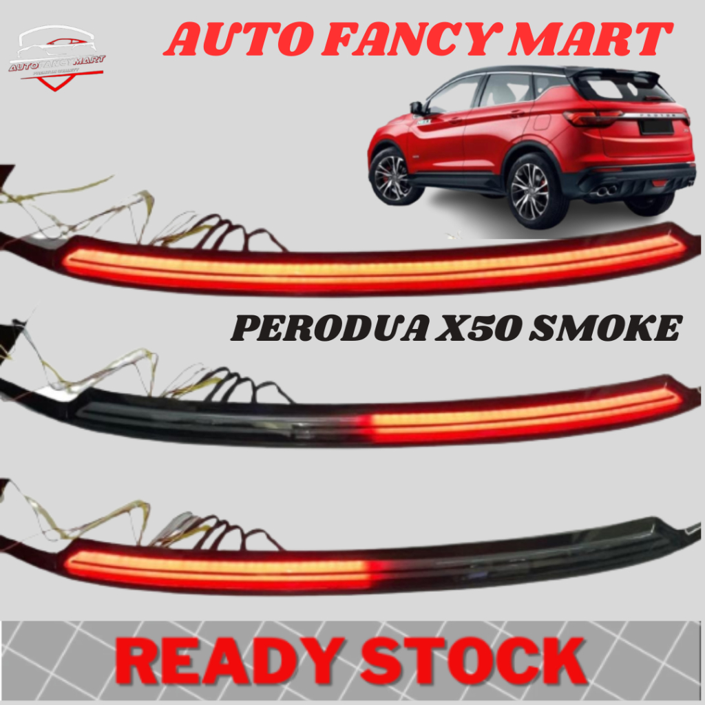 Proton X50 NEW DESIGN CLEAR CASING NO CRACK LINE DRL TAIL LAMP LIGHT ...