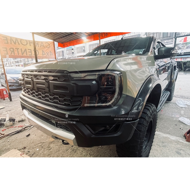 FORD RANGER T6 T7 T8 CONVERT Ranger T9 (1:1 RAPTOR BODYKIT) BUMPER ...