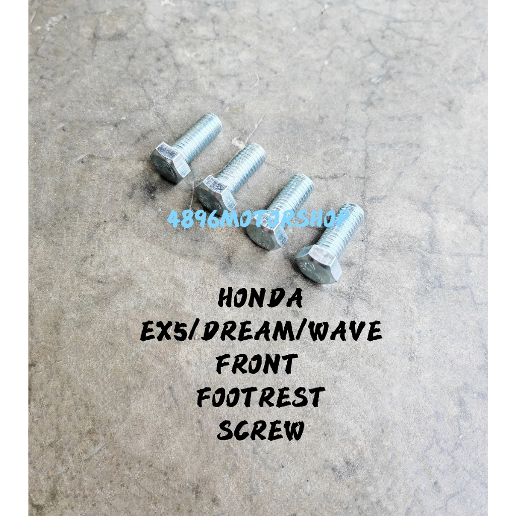 Honda Ex5 Dream Wave100 W100 WAVE 100 FRONT Foot Rest Bar FOOT STEP BAR