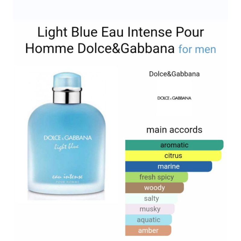 Light blue eau intense fragrantica shop