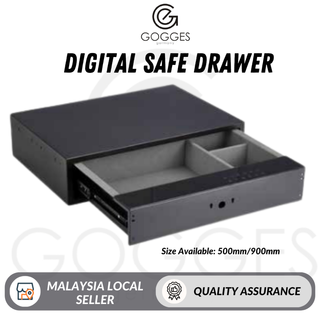 DIGITAL SAFE DRAWER (GRAYER) Shopee Malaysia