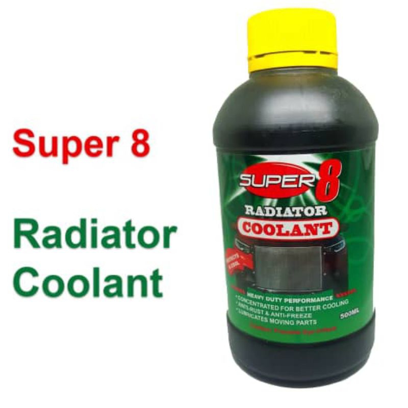 Car Radiator coolant Car Care Super8 Radiator Coolant 500ml anti rust