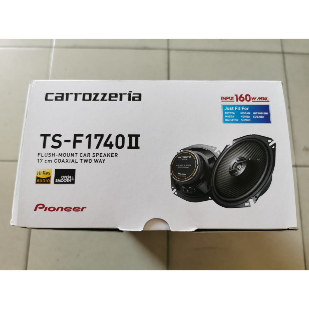 ALL NEW ! Pioneer Carrozzeria TS-F1740ii 17CM 2 Way Coaxial Door