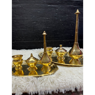 Brass Pooja Set/Home Decoration/Festival Decoration/Prayers/Home