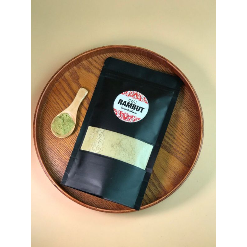 Serbuk Inai Rambut Warna Brown Burgundy Black Sihat Cantik | Shopee ...