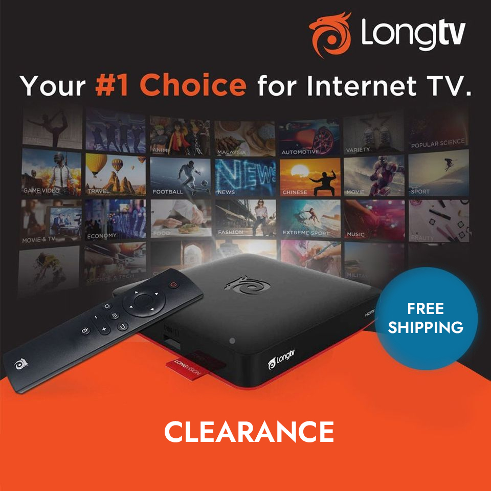 *CLEARANCE* Louie TV Long Box Android Box TV Shopee Malaysia