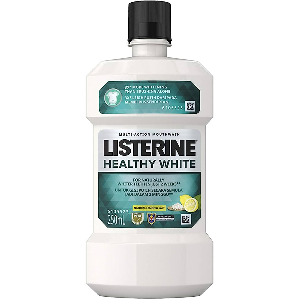 Listerine Mouthwash Healthy White, 250 ml EXPIRED 2026 JAN Shopee