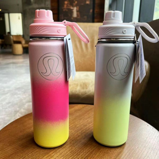 Black Back To Life insulated 32oz water bottle, lululemon