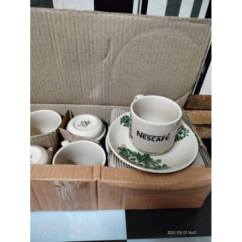 kopitiam Nescafe 1 set( 6 pasang) | Shopee Malaysia