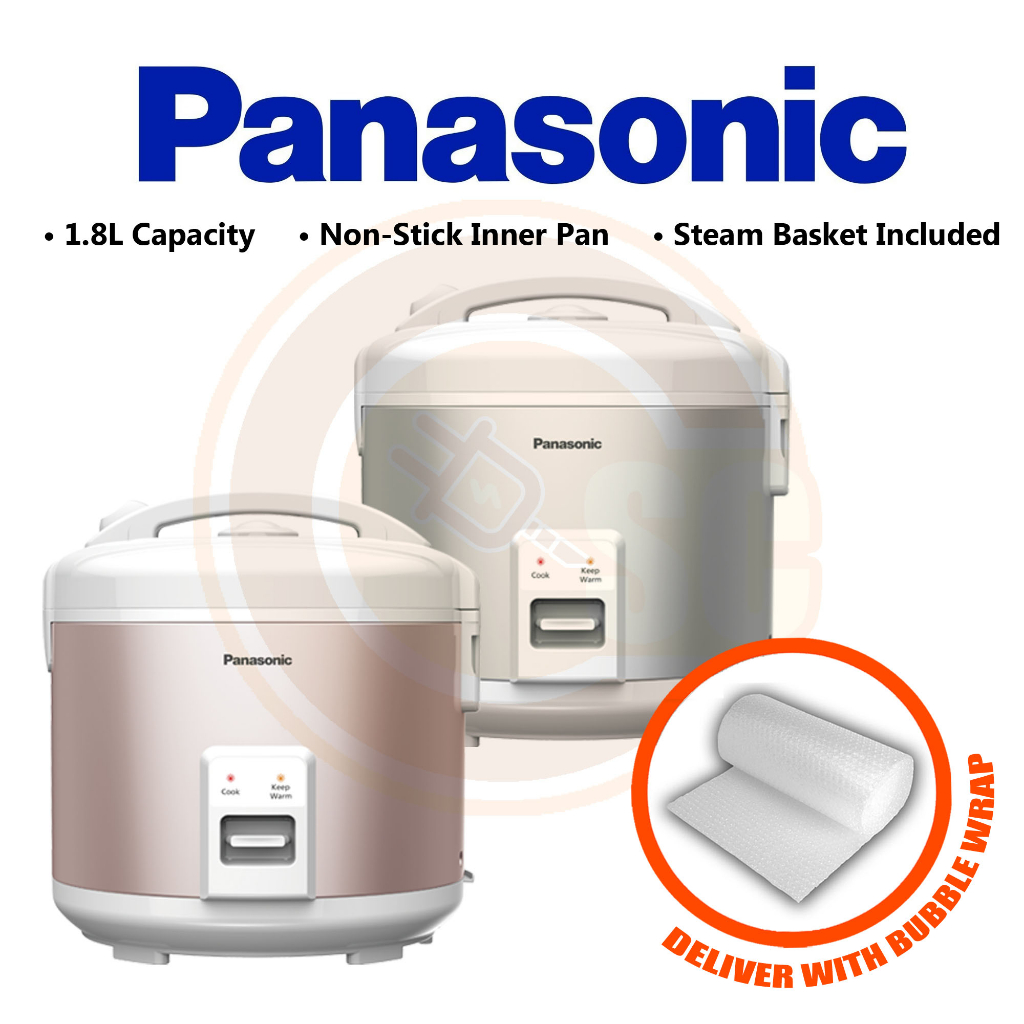 [BUBBLE WRAPPED!] PANASONIC 1.8L MECHANICAL RICE COOKER SRRN188