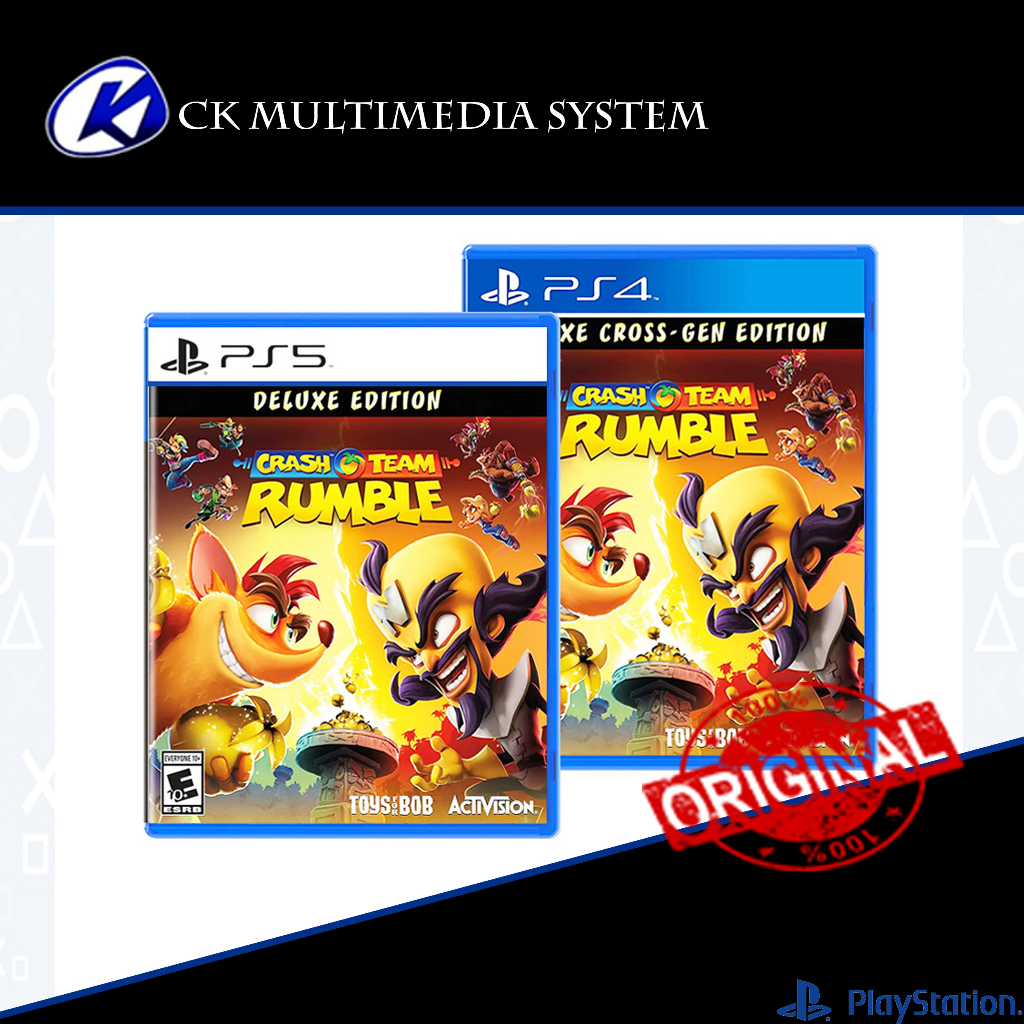 PS4 /PS5 Crash Team Rumble Deluxe Edition (R1/ENG) | Shopee Malaysia