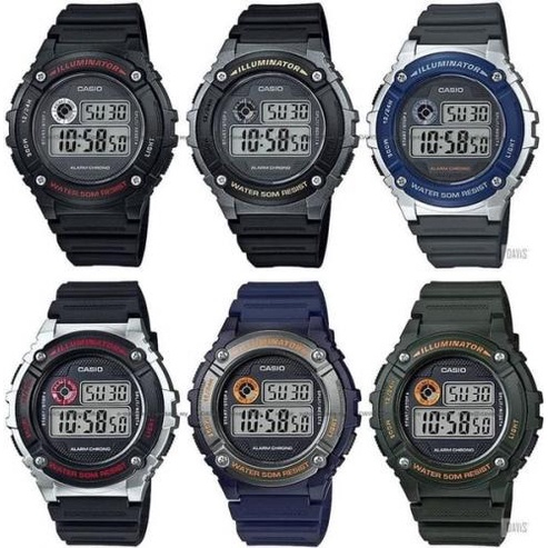 Casio w216 online