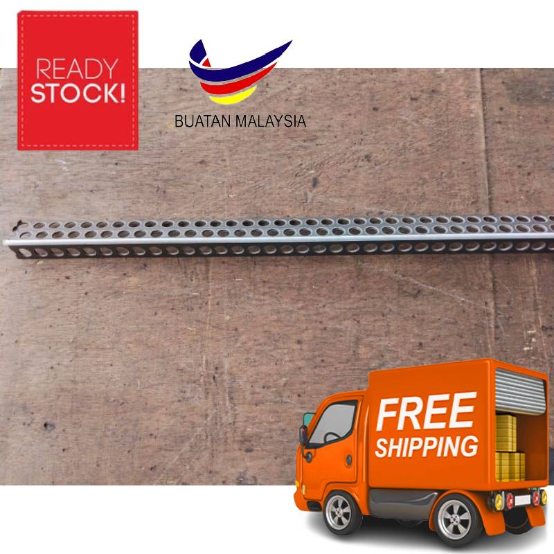 (READY STOCK) Corner Bead A3 Made in Malaysia (2.5m/8ft) Shopee Malaysia