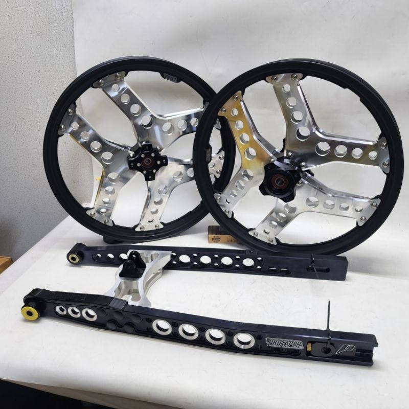 PROTAPER Y15 Y16 Y15ZR Y16ZR PBX SPORT RIM CAST WHEEL SET WITH ARM PS6 ...