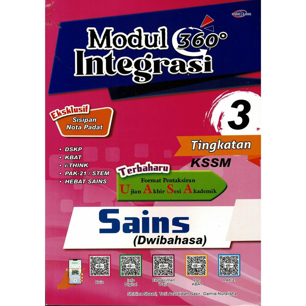 【Cemerlang】Modul 360 Integrasi Tingkatan 3 UASA KSSM 2023 Dwibahasa ...