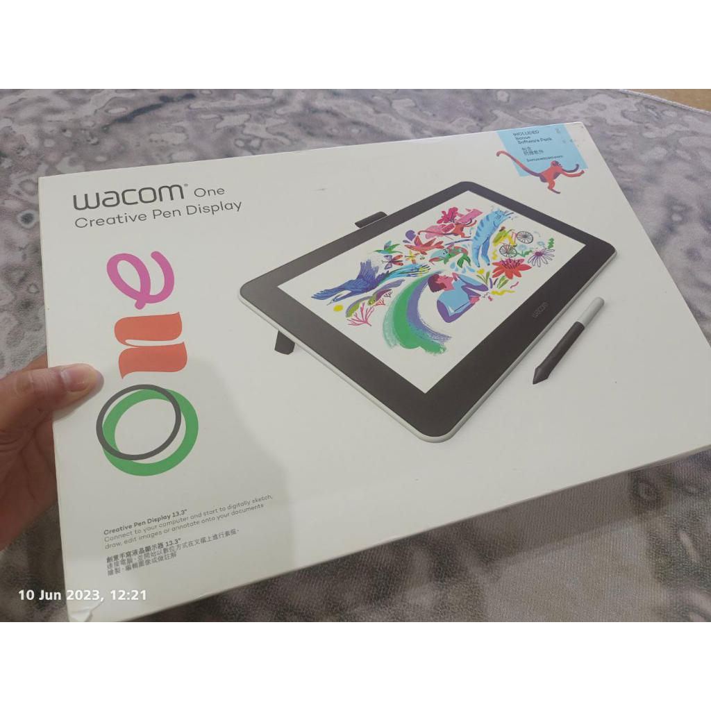 ONE CREATIVE PEN DISPLAY TABLET DTC133 DTC133[2nd hand 9/10 condition] Shopee Malaysia