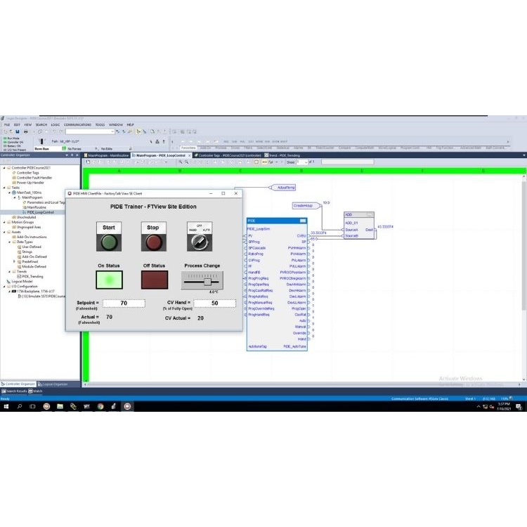[Course] Allen Bradley PLC Training | PIDE Programming & PIDE Tuning ...