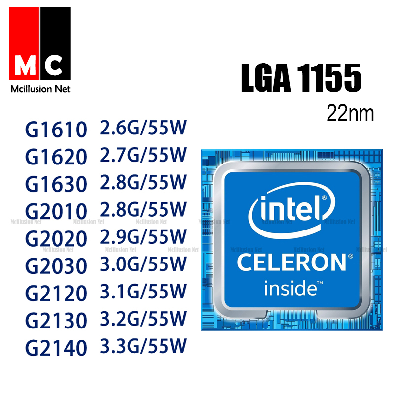 Intel® Celeron® G1610 G1620 G1630 Processor LGA 1155 22nm | Shopee Malaysia