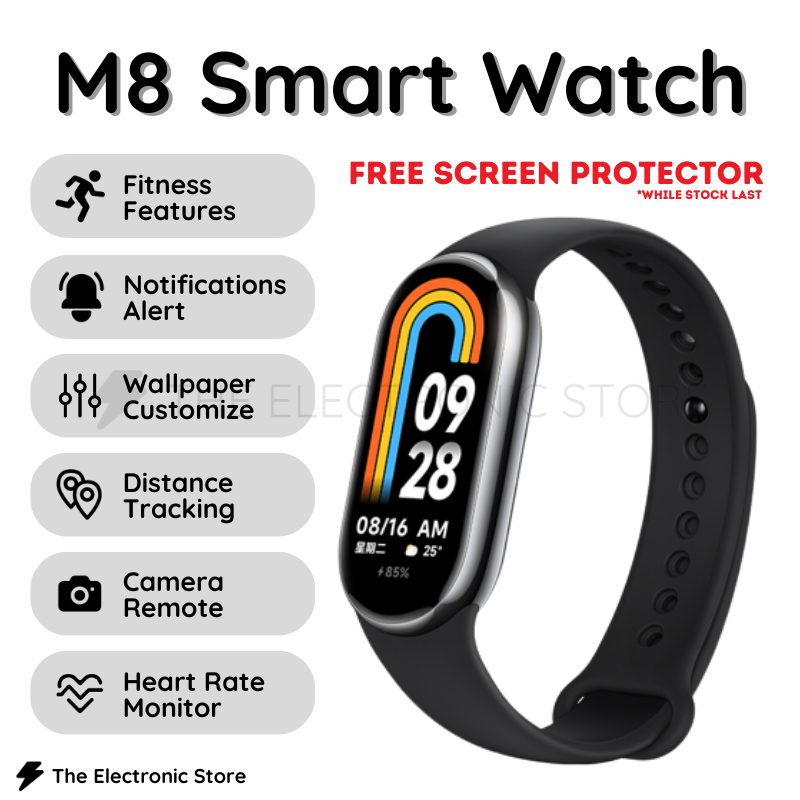 Smart band store watch features