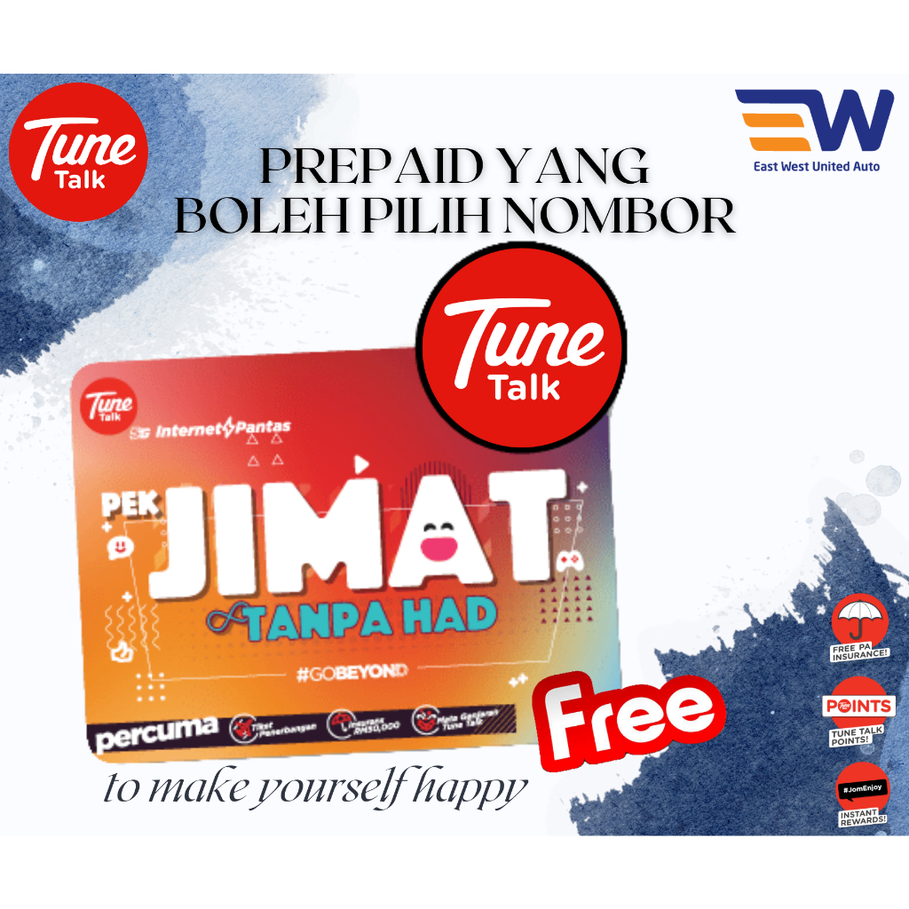 【TUNETALK PREPAID SIMCARD】PEK JIMAT/ EPIK / SIMKAD / UNLIMITED DATA ...