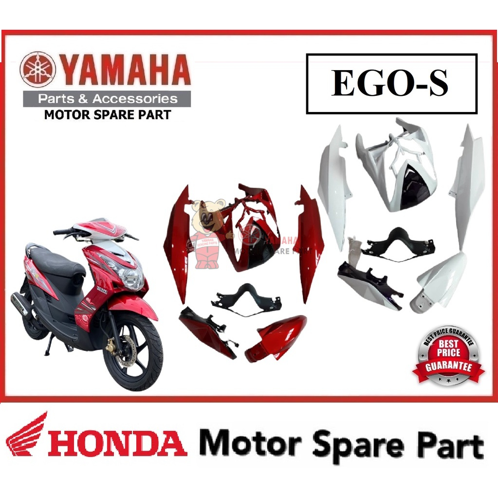 Yamaha Ego S Cover Set Coverset Bodycover Body Cover Shoot Shot Suit Egos Ego S Yamaha