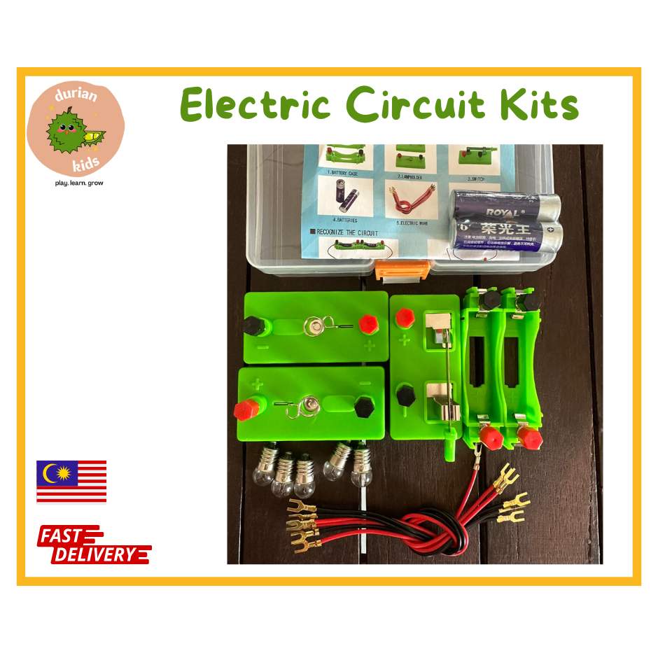 English version Electric Circuit Kits Physic RBT / DIY Educational