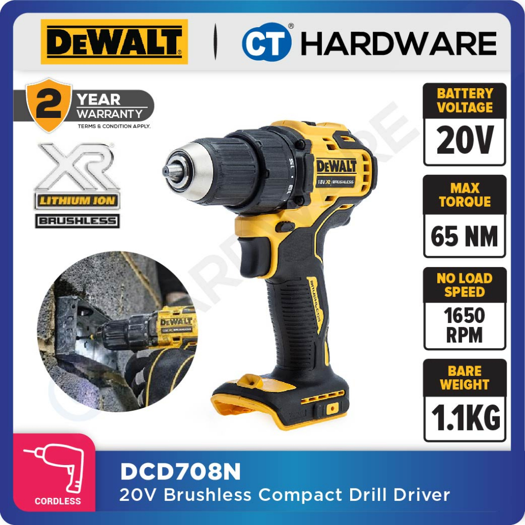 Dewalt dcd708 best sale with battery