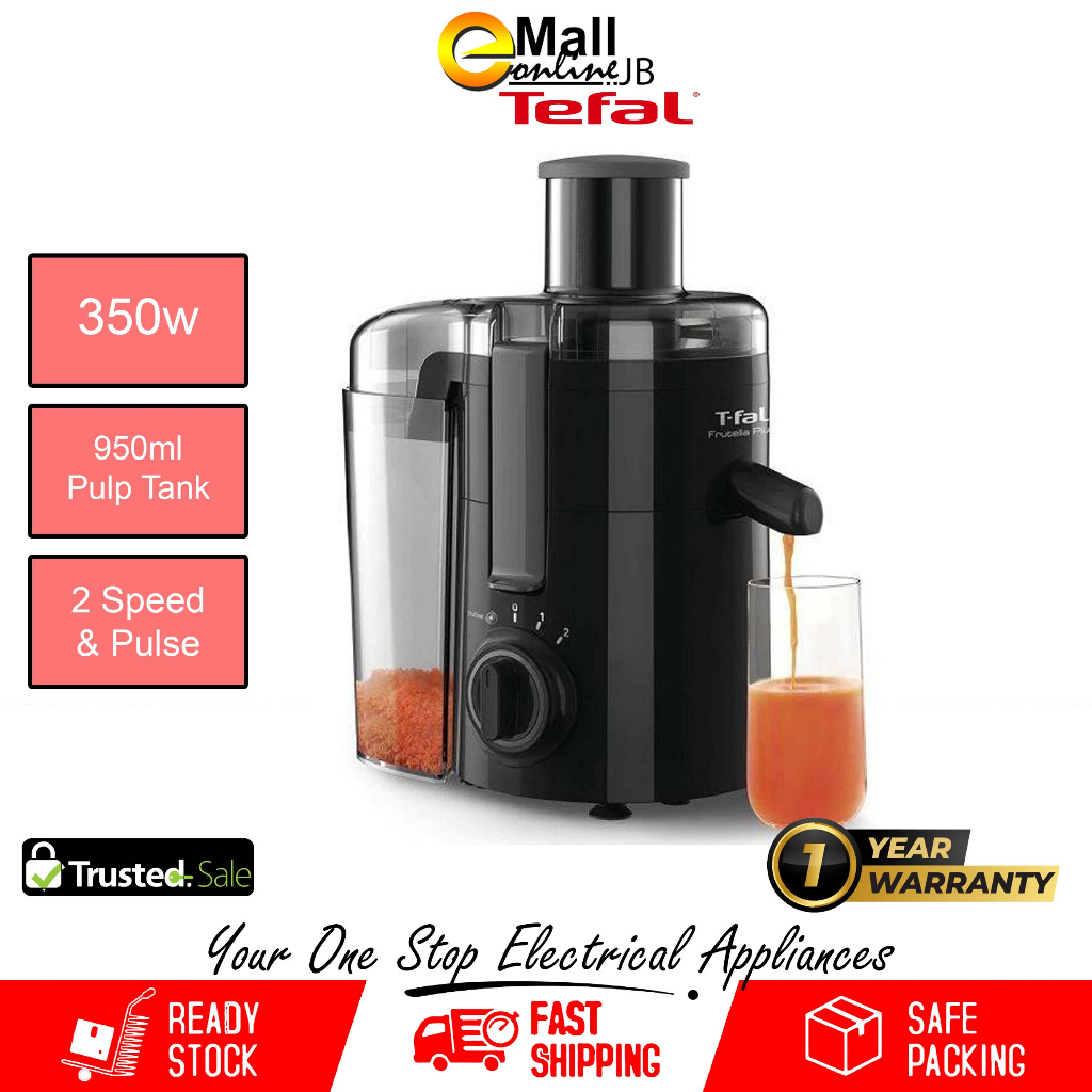 Tefal ZE370 350w Frutelia Plus Juicer Juice Extractor Mesin Buah ZE-370 ...