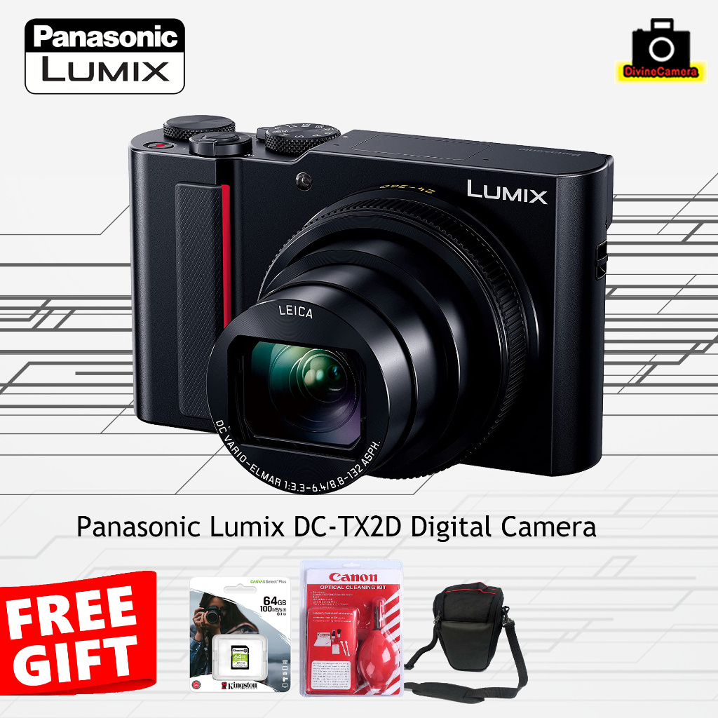 Panasonic LUMIX DC-TX2D-K - デジタルカメラ