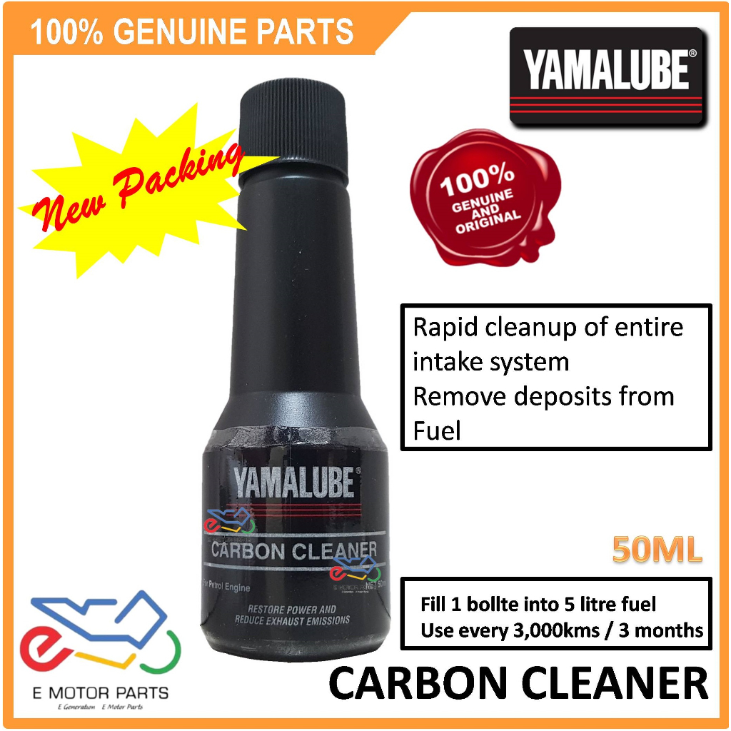 YAMALUBE CARBON CLEANER 50ML CLEAN INTAKE SYSTEM FUEL ADDITIVE 100
