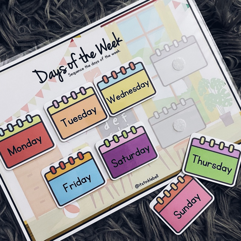 Days of the Week Activity | Shopee Malaysia