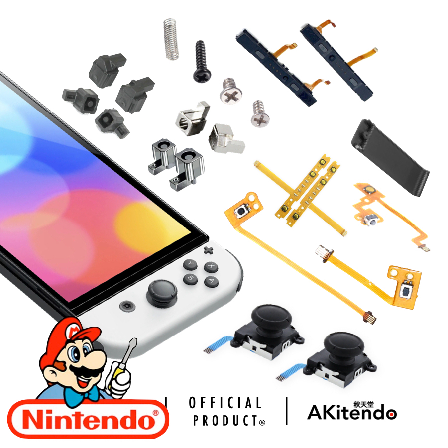 Nintendo Switch Joy Con Repair Parts Accessories Shopee Malaysia