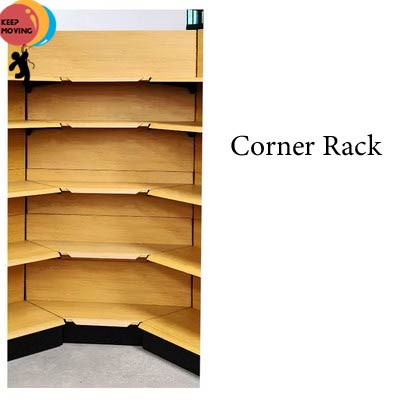 Adjustable Gondola Wall Middle Display Rack Supermarket Single/Double ...