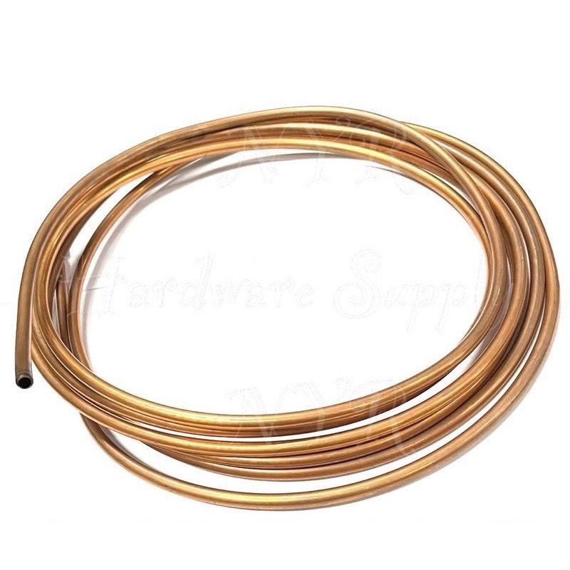 Copper Pipe Tube 3/16” x 15mtr Roll | Shopee Malaysia