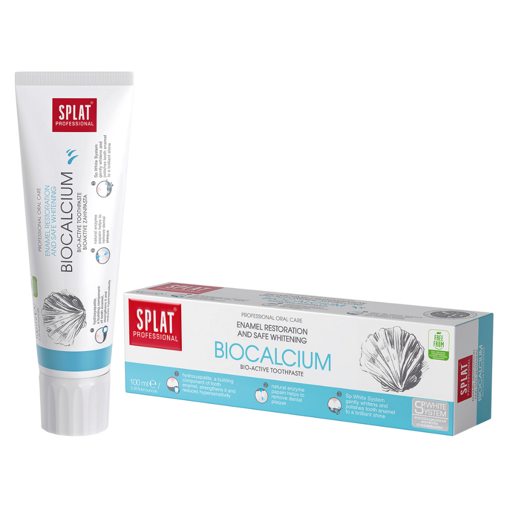 Splat Professional Oral Care (Biocalcium Bio-Active Toothpaste) Enamel ...