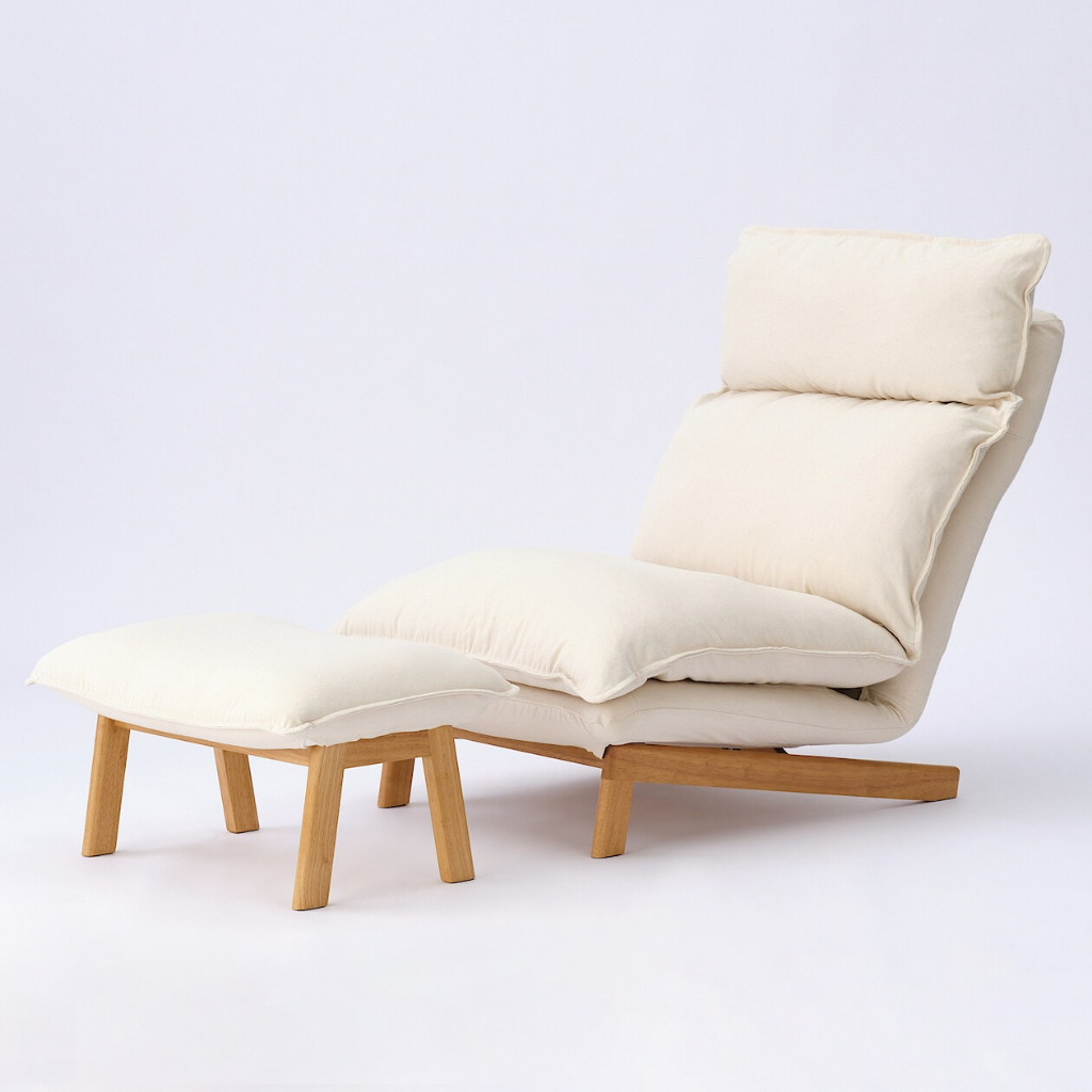 [PREORDER] MUJI High Back Reclining Sofa (Body) & Ottoman [Cover Sold