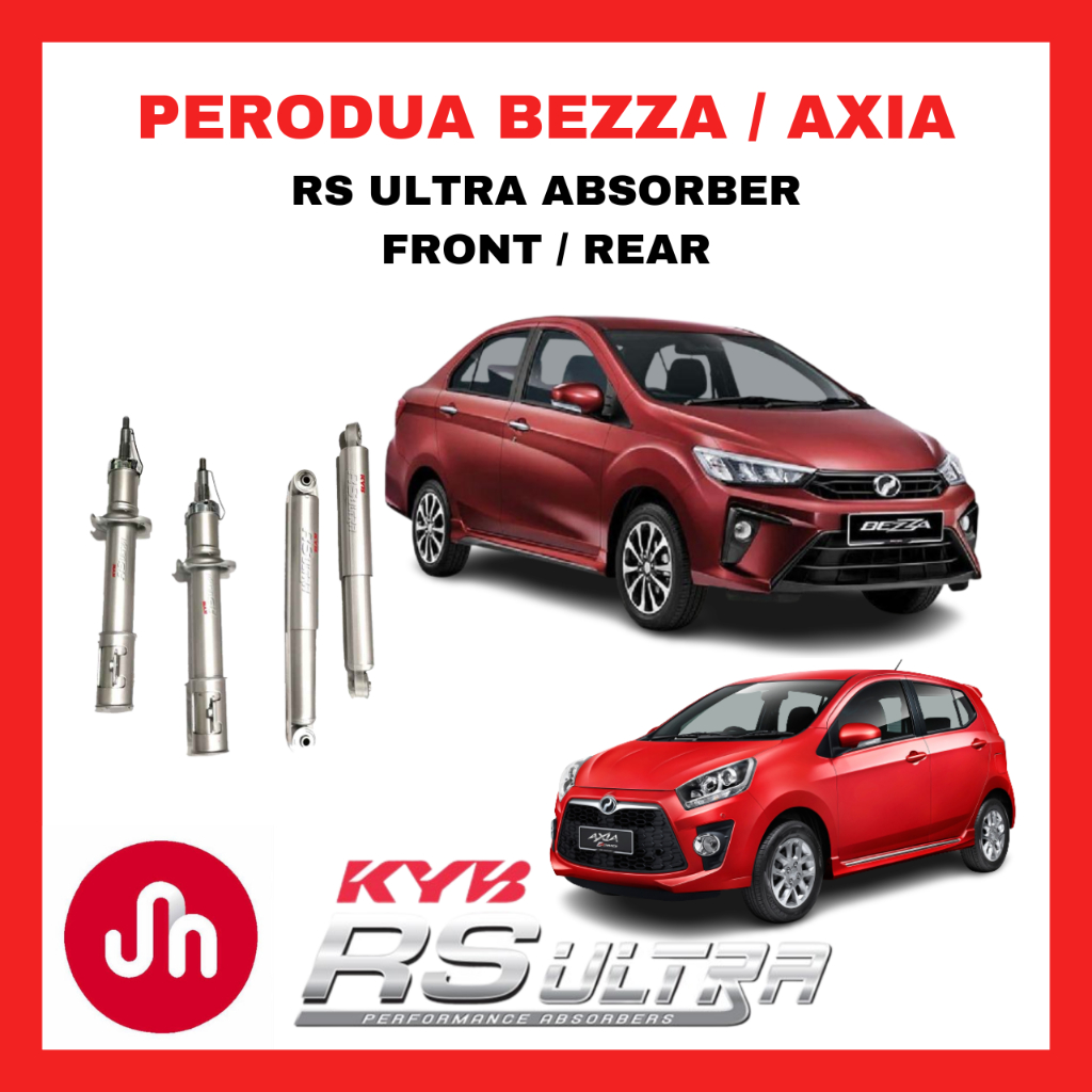 Kyb Rs Ultra Perodua Bezza Axia Shock Absorber Kayaba Heavy