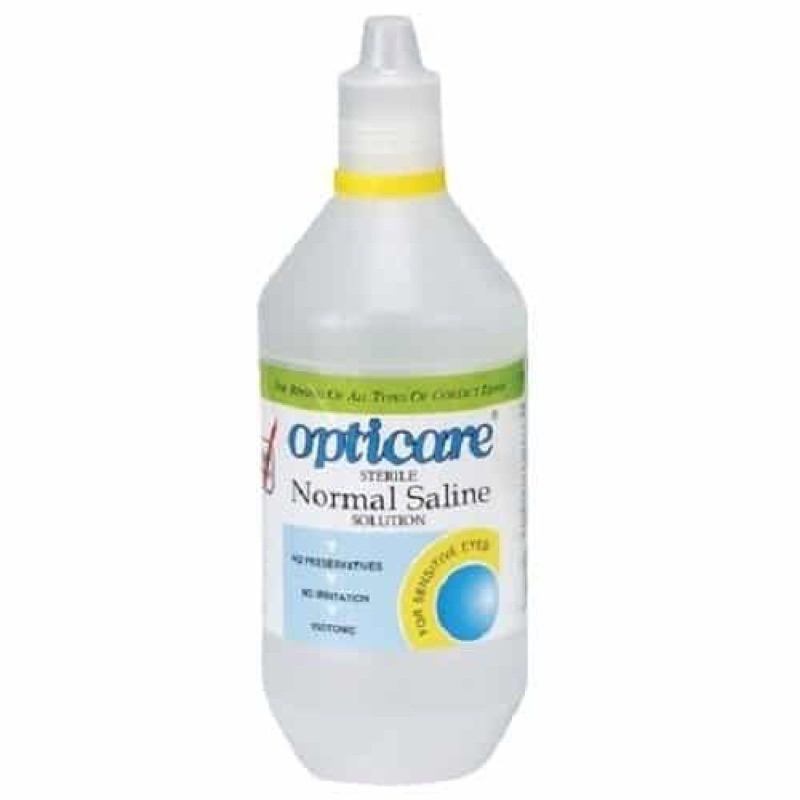 Ready Stock Opticare Sterile Normal Saline Solution 500ml | Shopee Malaysia