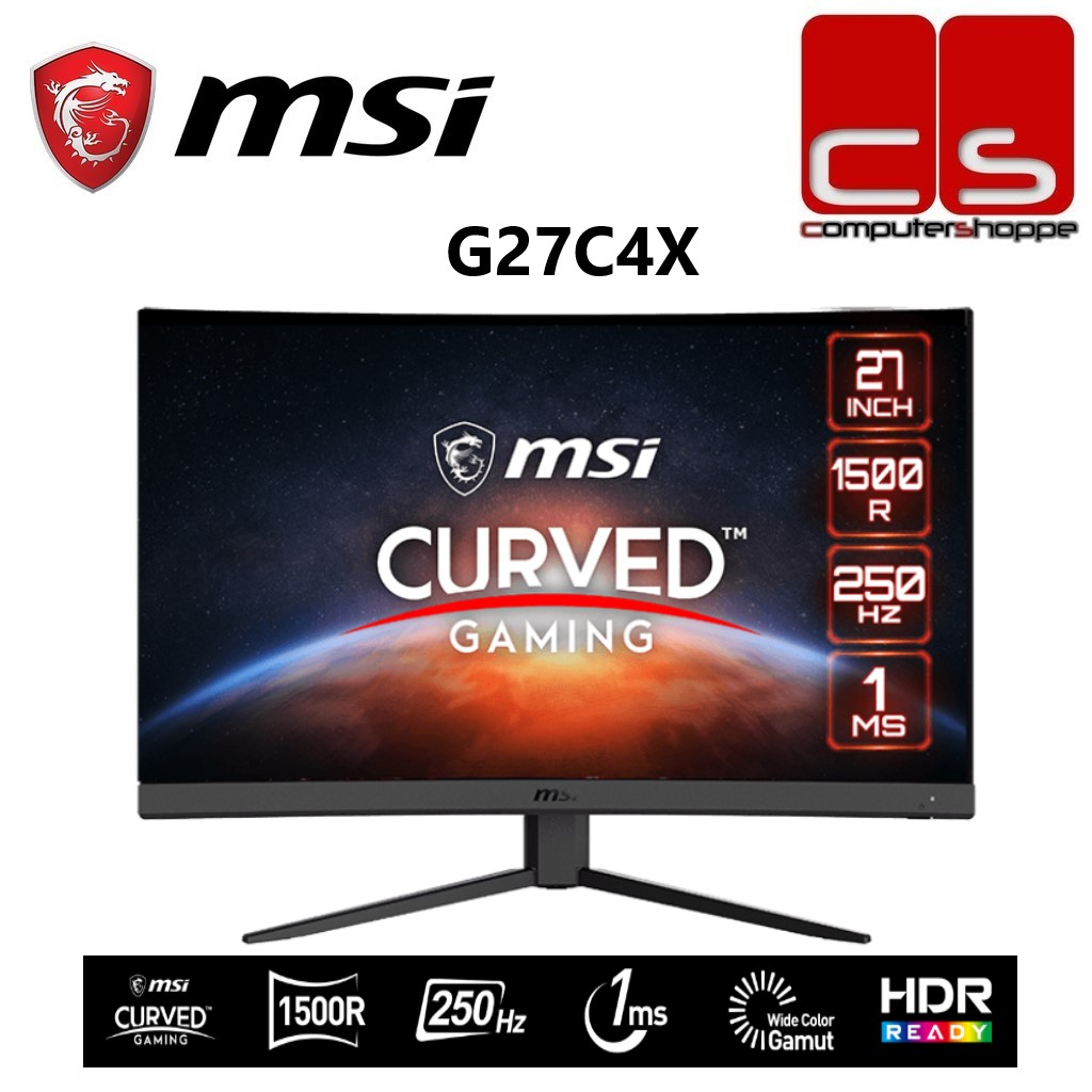 MSI Optix G27C4X - 250Hz 